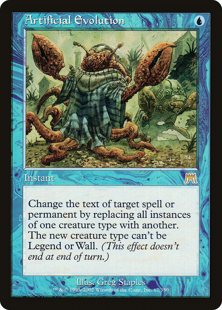 Artificial Evolution (ONS-067) [Onslaught]