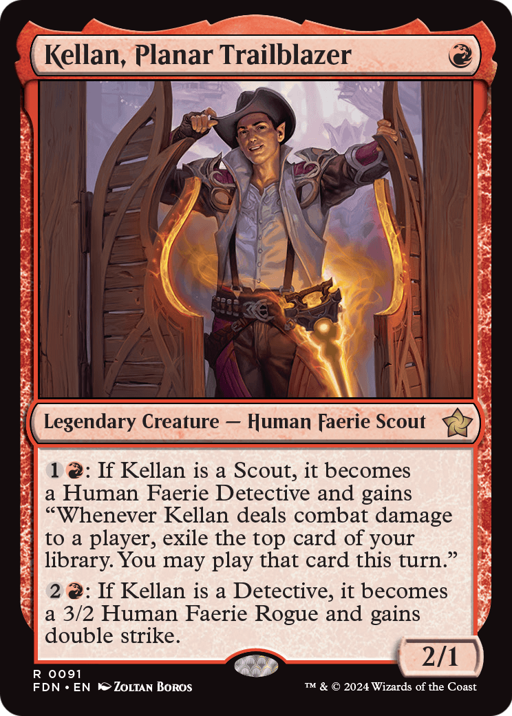 Kellan, Planar Trailblazer (FDN-091) [Foundations]
