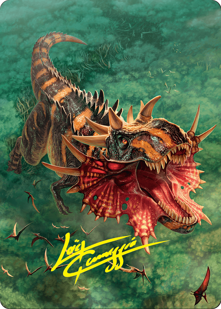 Gigantosaurus // Gigantosaurus (AFDN-053) (Borderless) [Foundations Art Series] Foil