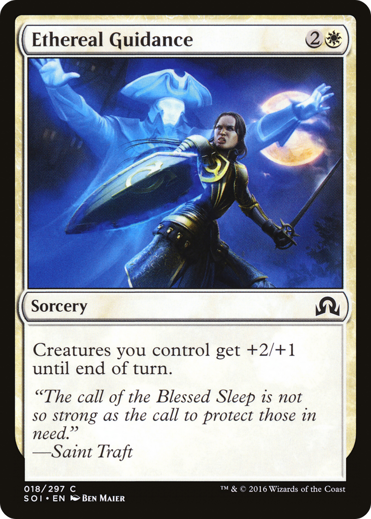 Ethereal Guidance (SOI-018) [Shadows over Innistrad]