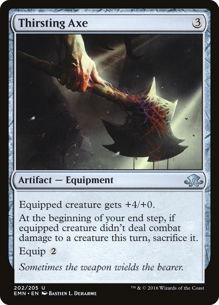 Thirsting Axe (EMN-202) [Eldritch Moon]