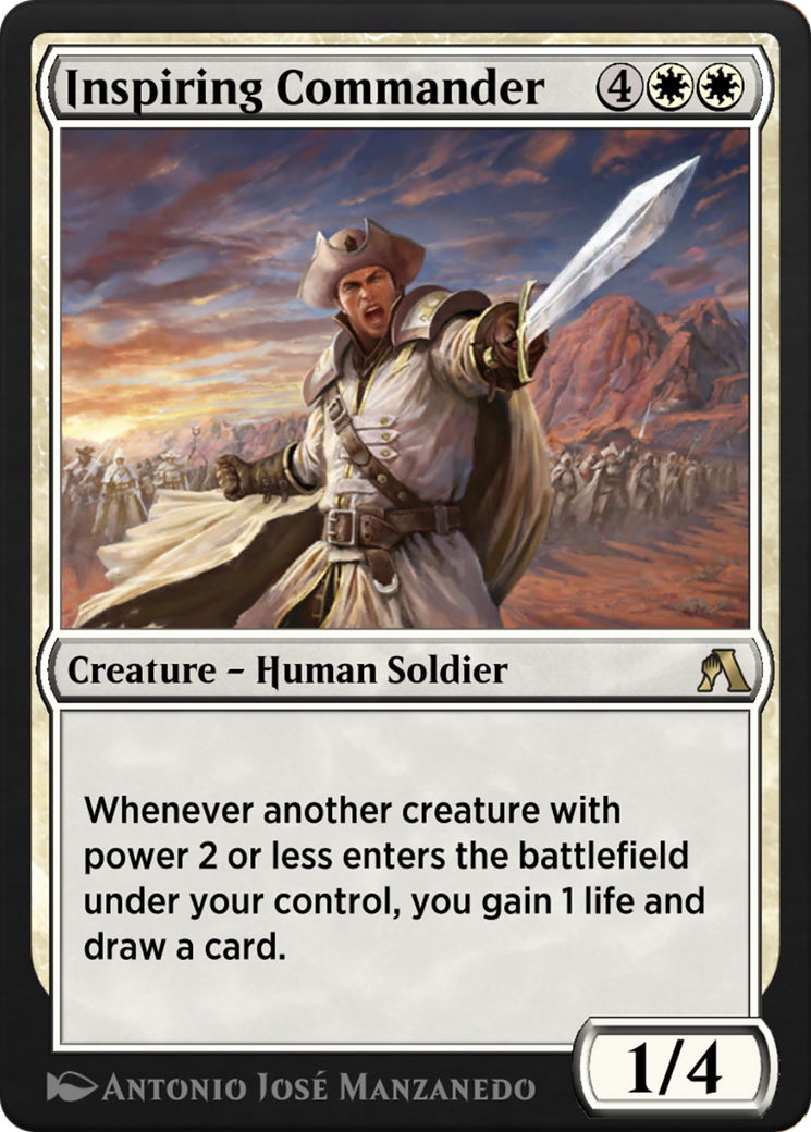 Inspiring Commander (ANB-011) [Arena Beginner Set]