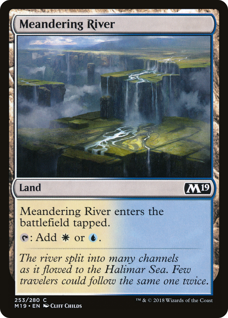 Meandering River (M19-253) [Core Set 2019]