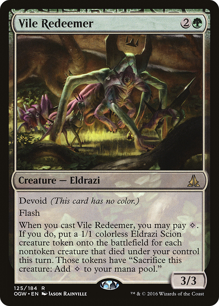 Vile Redeemer (OGW-125) [Oath of the Gatewatch] Foil