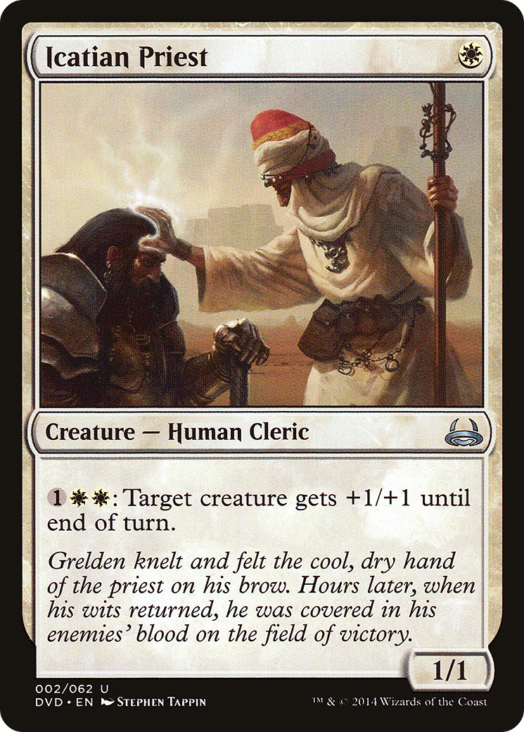 Icatian Priest [Duel Decks Anthology: Divine vs. Demonic]