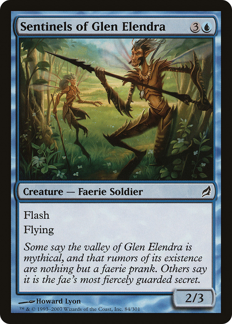 Sentinels of Glen Elendra (LRW-084) [Lorwyn] Foil