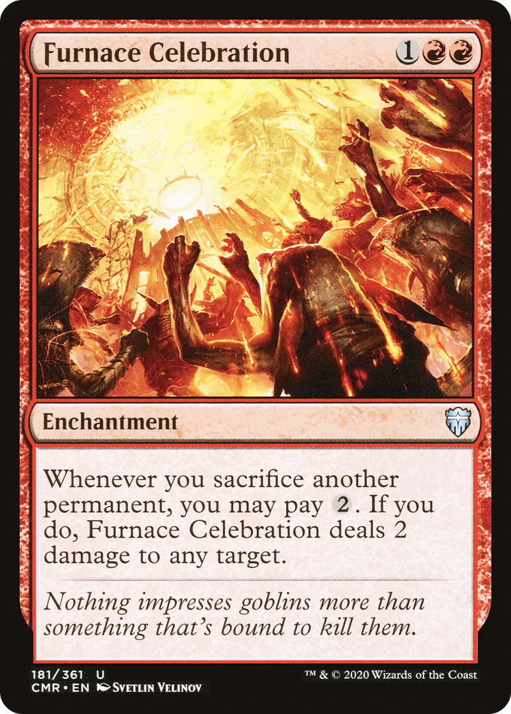 Furnace Celebration (CMR-181) [Commander Legends] Foil