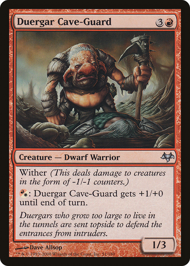 Duergar Cave-Guard (EVE-051) [Eventide]