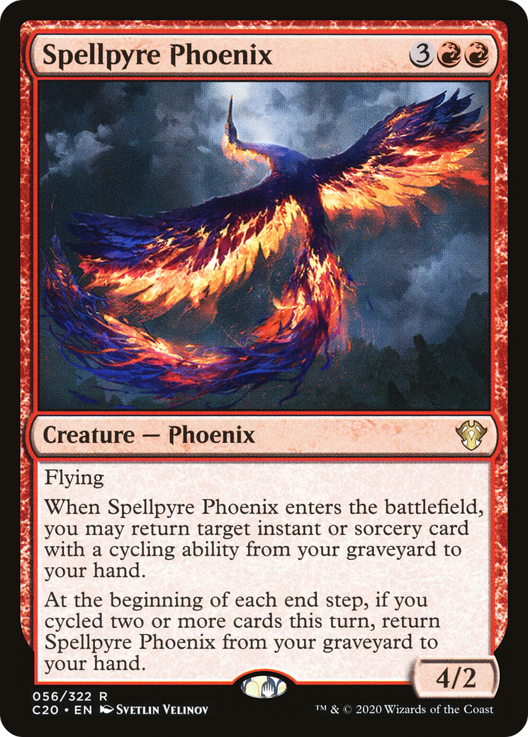 Spellpyre Phoenix (C20-056) [Commander 2020]