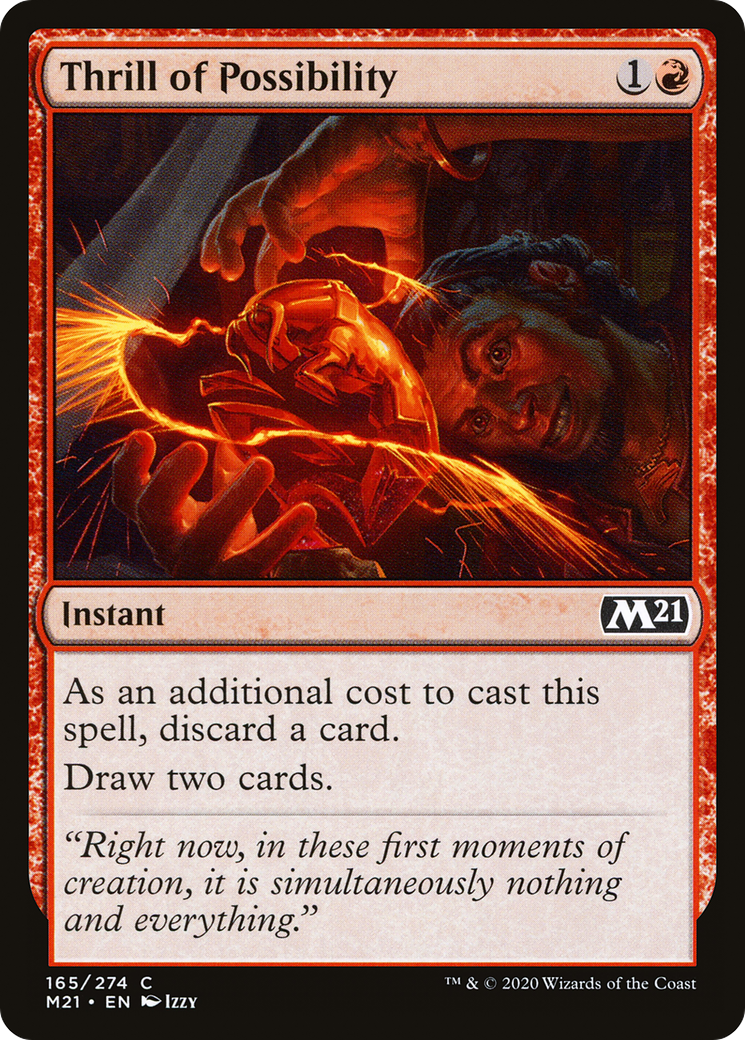 Thrill of Possibility (M21-165) [Core Set 2021]