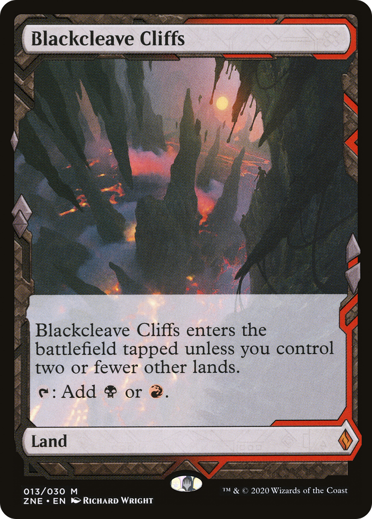 Blackcleave Cliffs (ZNE-013) [Zendikar Rising Expeditions]