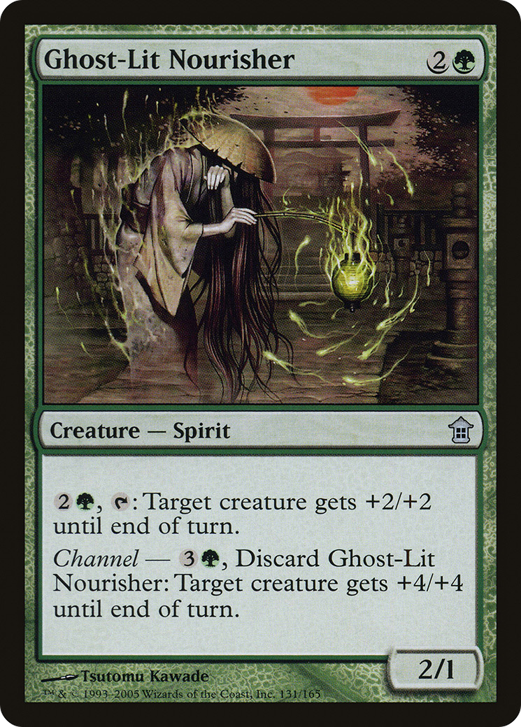 Ghost-Lit Nourisher (SOK-131) [Saviors of Kamigawa] Foil