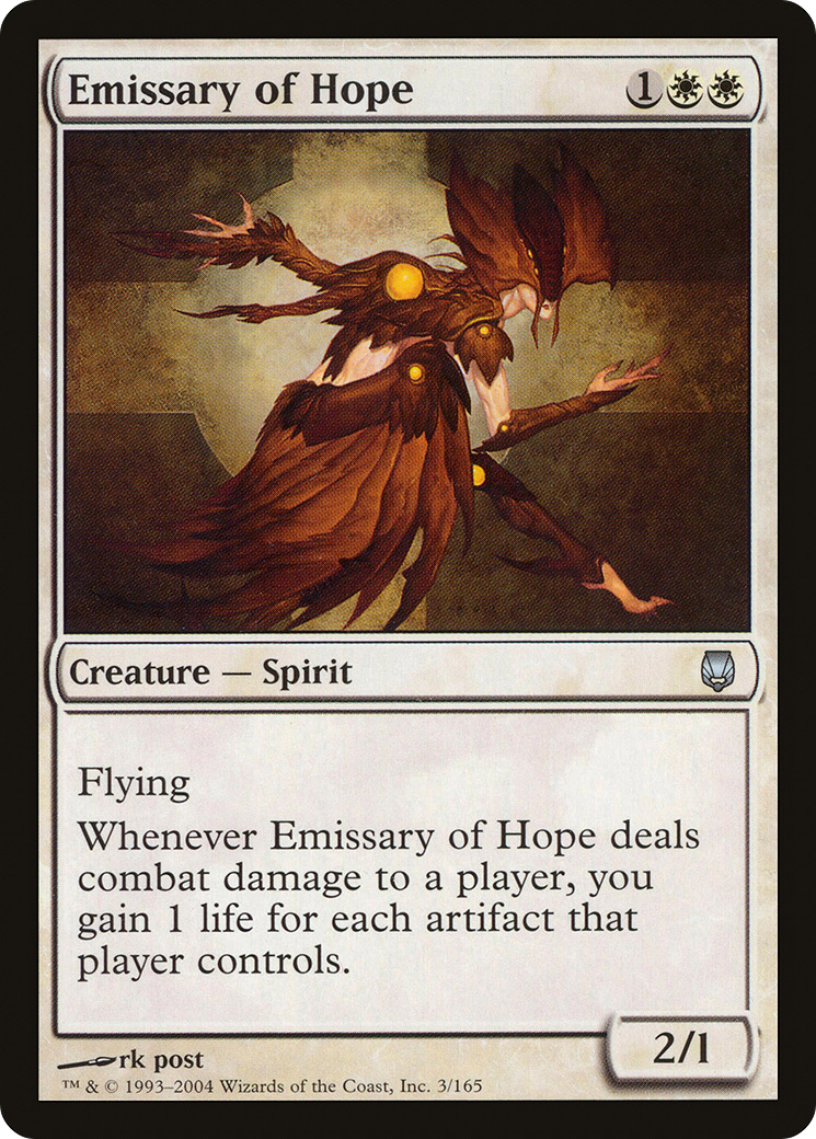 Emissary of Hope (DST-003) [Darksteel] Foil