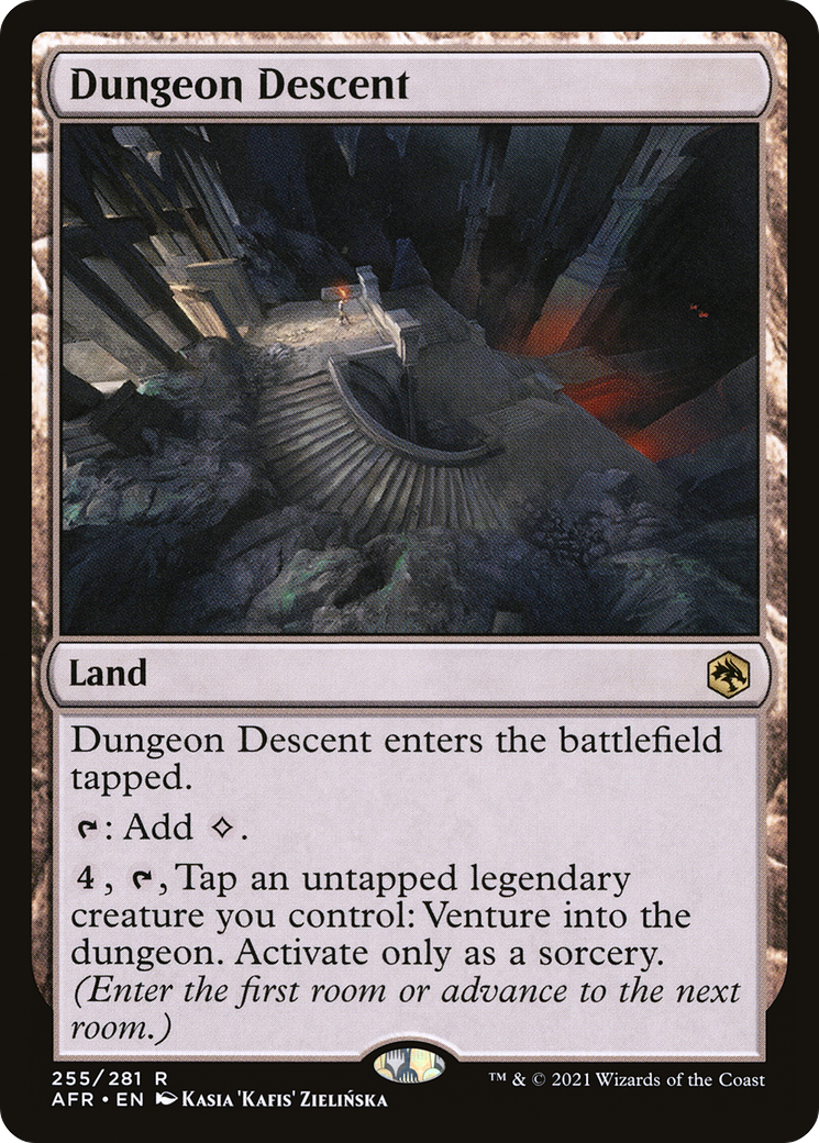 Dungeon Descent (AFR-255) [Adventures in the Forgotten Realms]