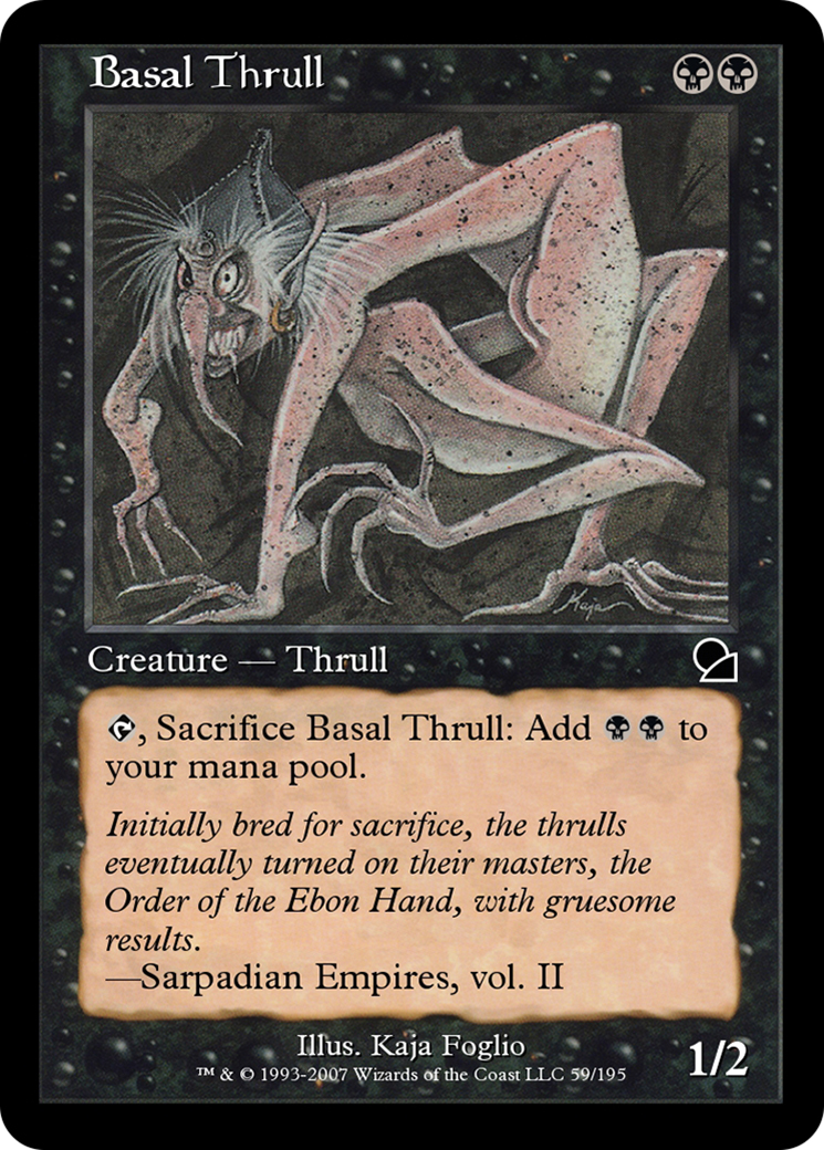 Basal Thrull (ME1-059) [Masters Edition]
