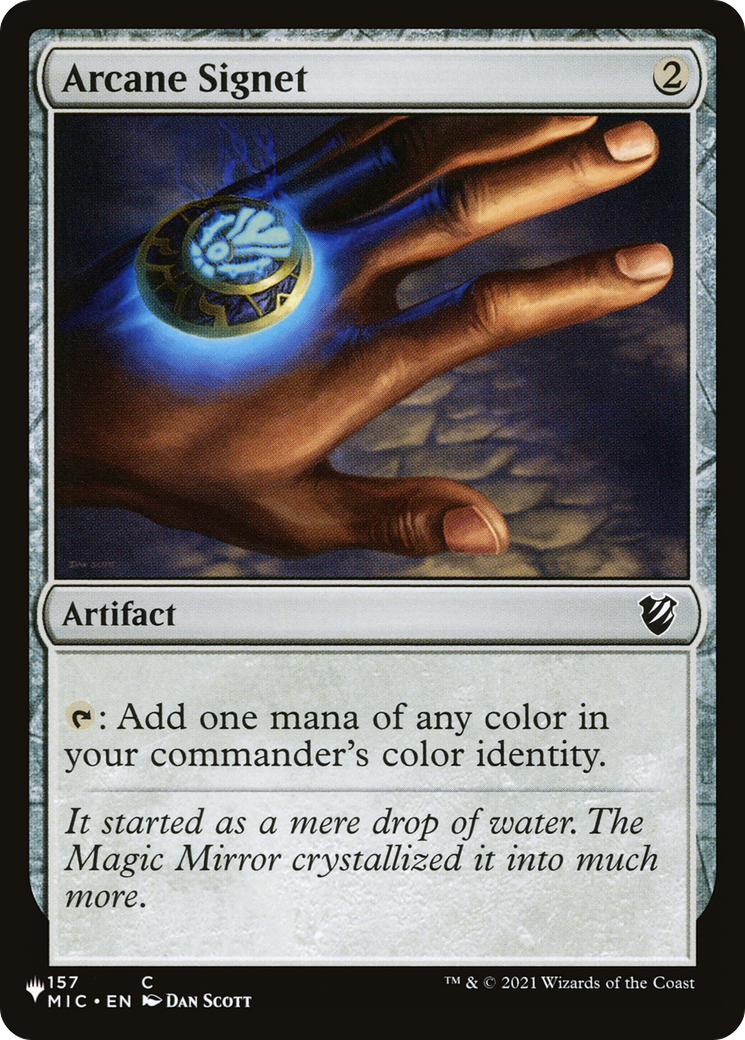 Arcane Signet (MIC) (LIST-MIC-157) [The List]