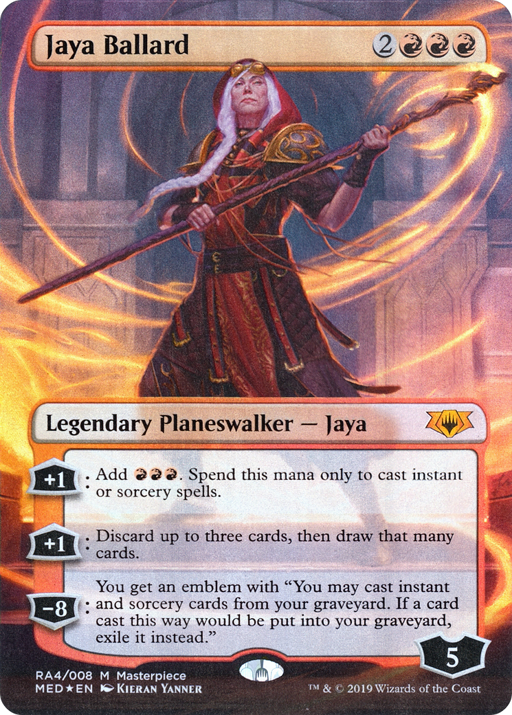 Jaya Ballard (MED2-RA4) (Borderless) [Mythic Edition] Foil