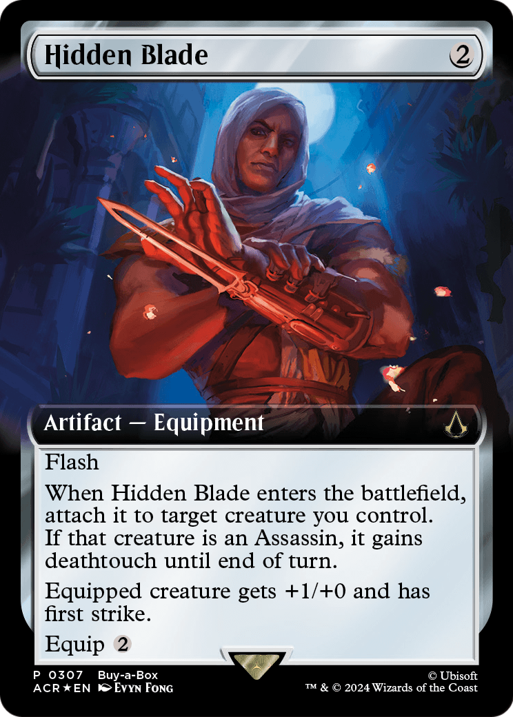 Hidden Blade (Extended Art) (BABP-307) [Assassin's Creed] Foil