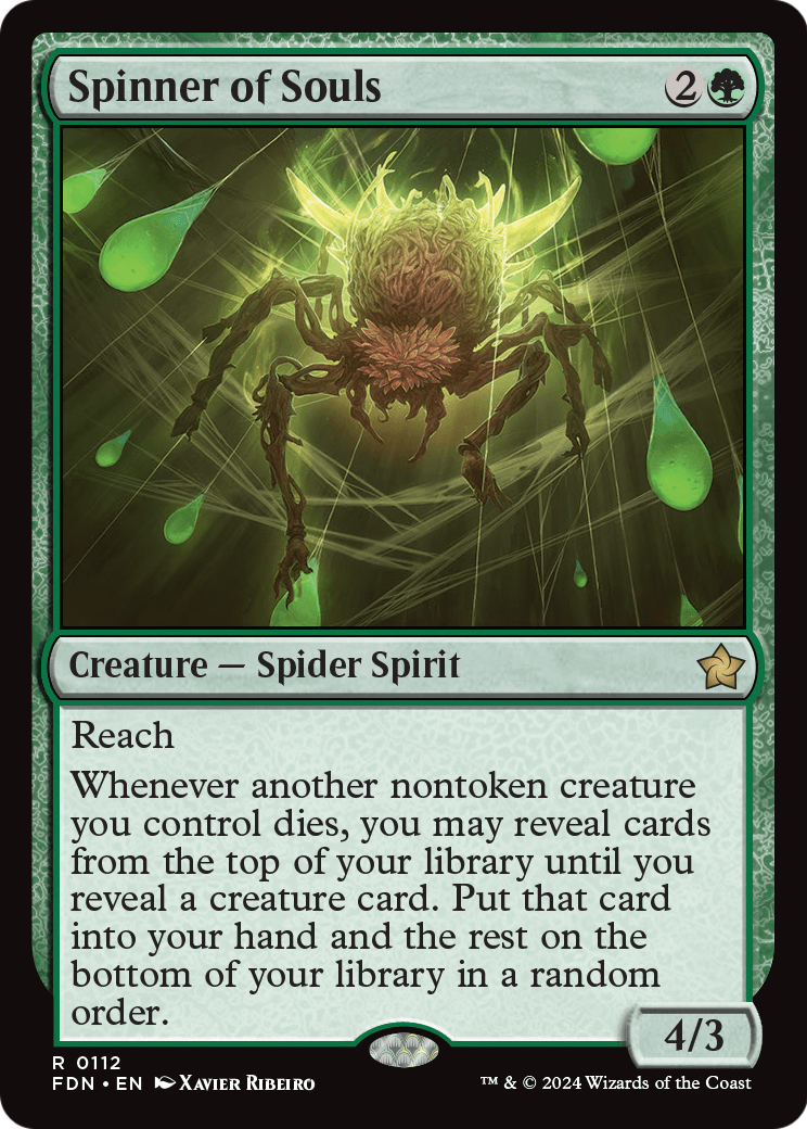Spinner of Souls (FDN-112) [Foundations] Foil