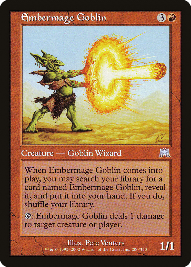 Embermage Goblin (ONS-200) [Onslaught]