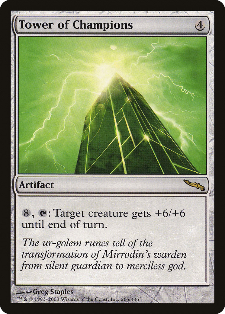 Tower of Champions (MRD-265) [Mirrodin] Foil