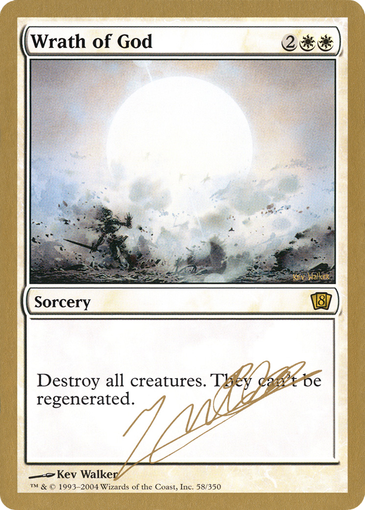 Wrath of God - 2004 Julien Nuijten (8ED) [World Championship Decks 2004]