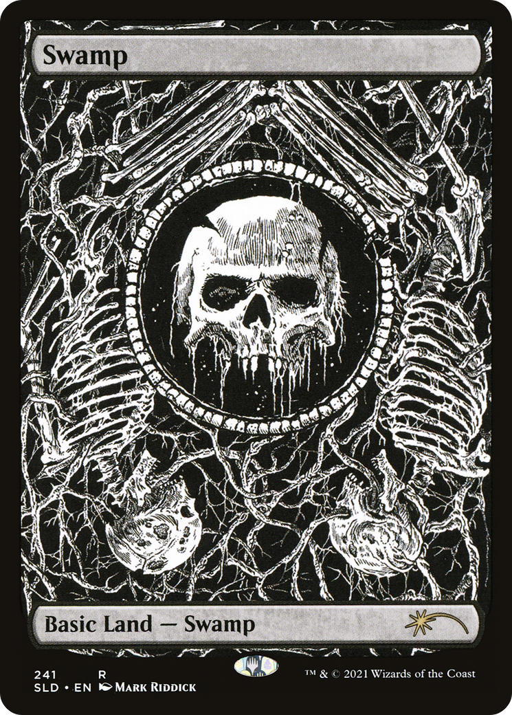 Swamp (Crushing Brutality) (SLD-241) [Secret Lair Drop] Foil