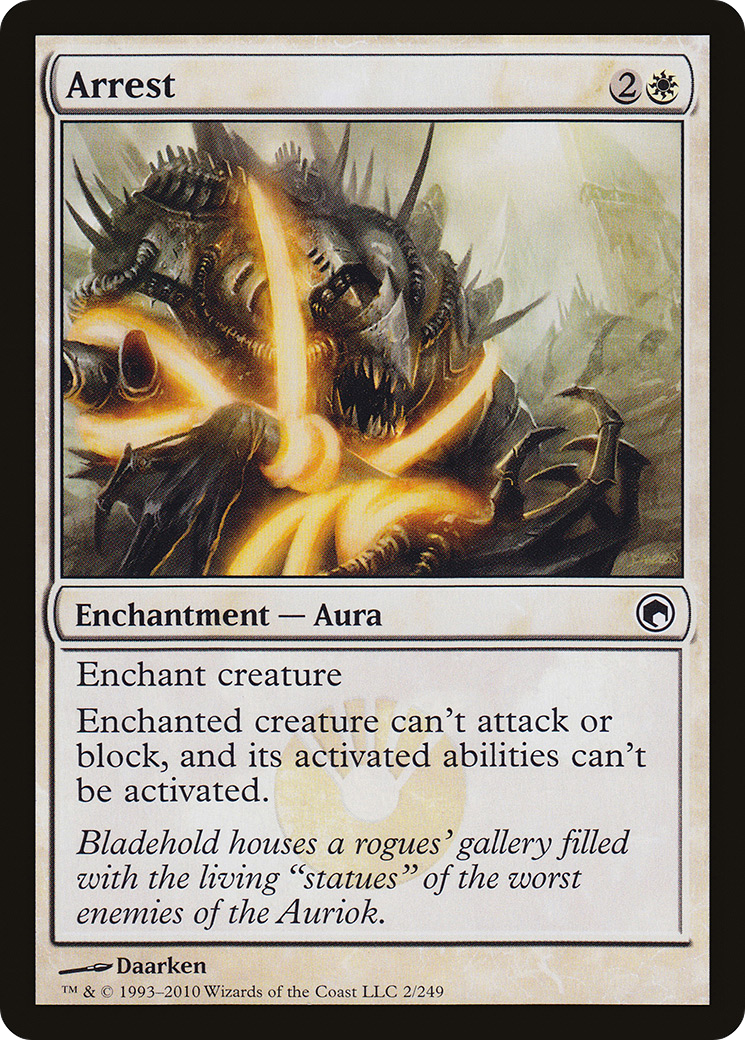 Arrest (SOM-002) [Scars of Mirrodin]