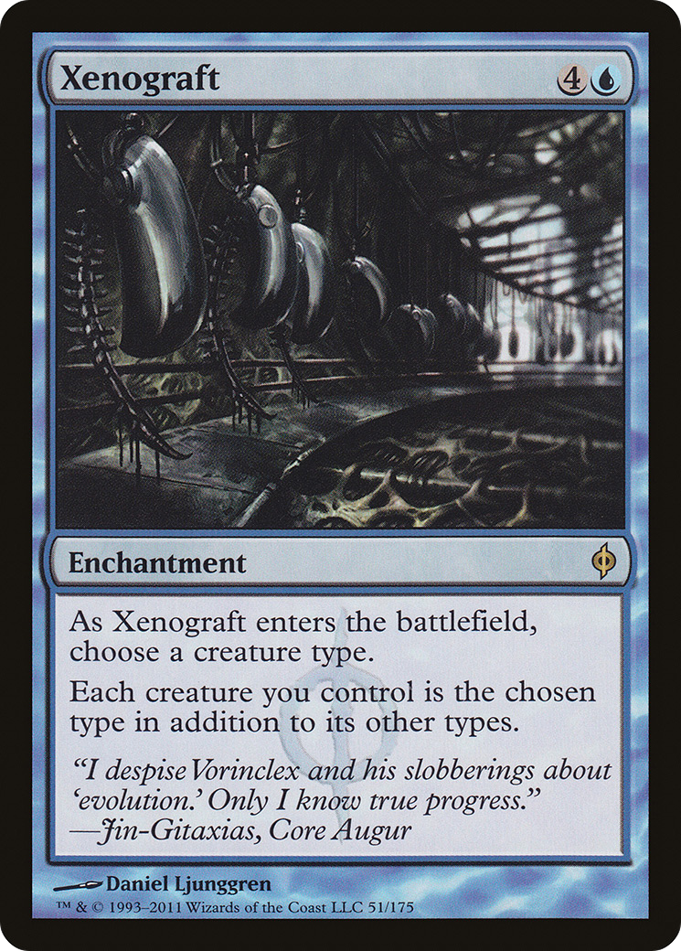 Xenograft (NPH-051) [New Phyrexia] Foil