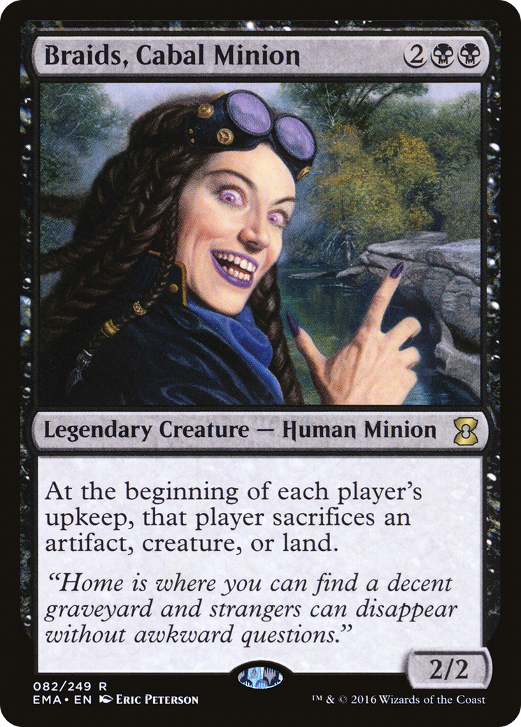 Braids, Cabal Minion (EMA-082) [Eternal Masters] Foil