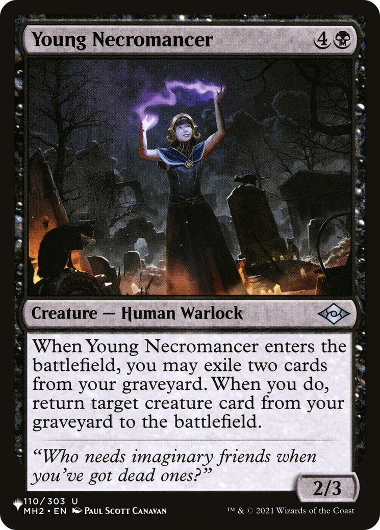 Young Necromancer (LIST-MH2-110) [The List]