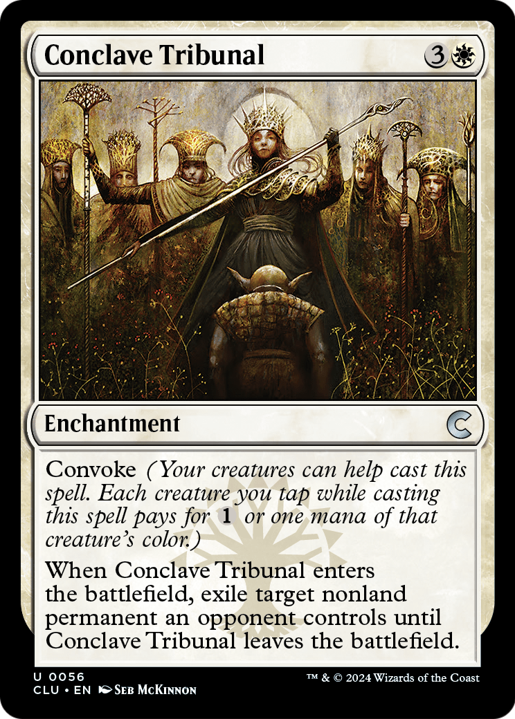 Conclave Tribunal (CLU-056) [Ravnica: Clue Edition]