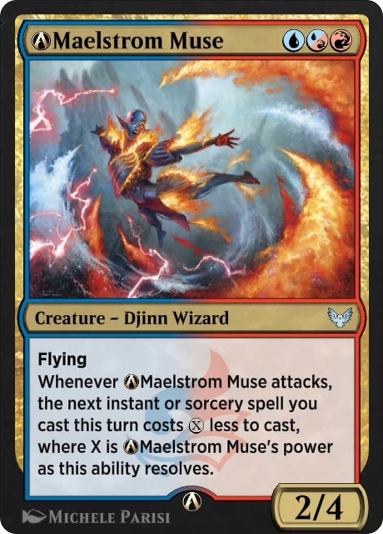 A-Maelstrom Muse (STX-A-202) [Strixhaven: School of Mages]