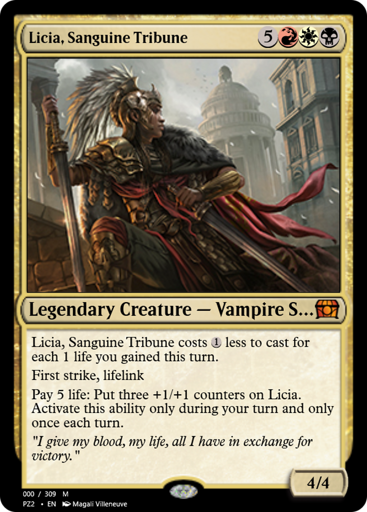 Licia, Sanguine Tribune (PZ2-65729) [Treasure Chest]