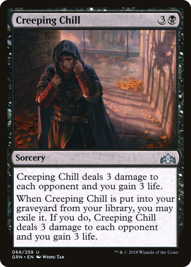 Creeping Chill (GRN-066) [Guilds of Ravnica] Foil