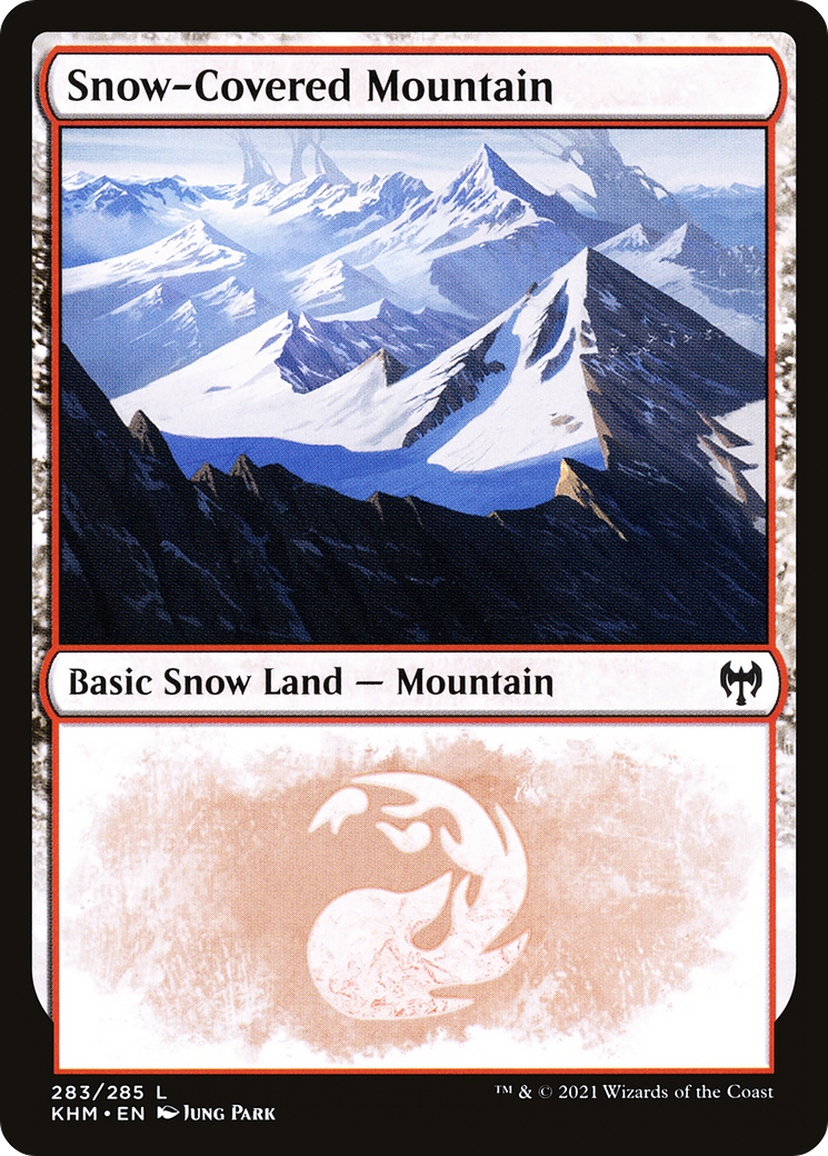 Snow-Covered Mountain (KHM-283) [Kaldheim]