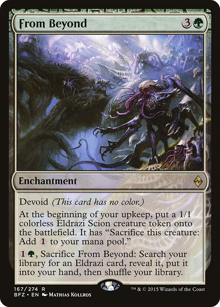 From Beyond (BFZ-167) [Battle for Zendikar] Foil