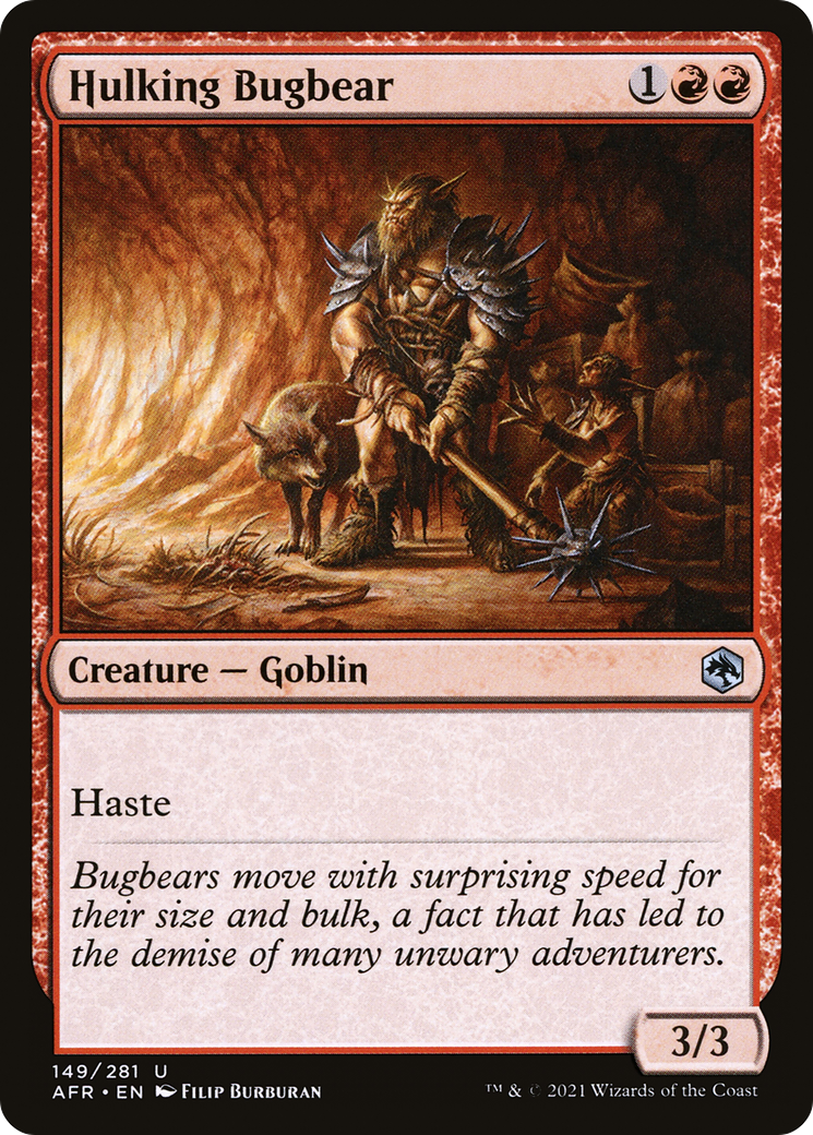 Hulking Bugbear (AFR-149) [Adventures in the Forgotten Realms] Foil