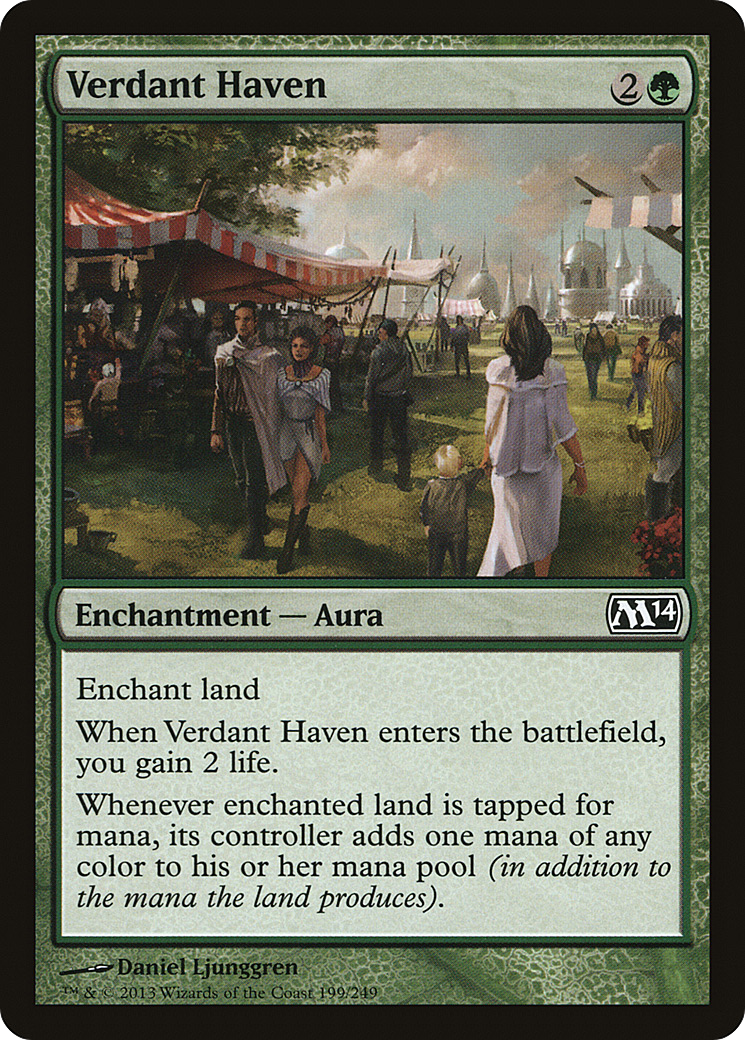 Verdant Haven (M14-199) [Magic 2014]
