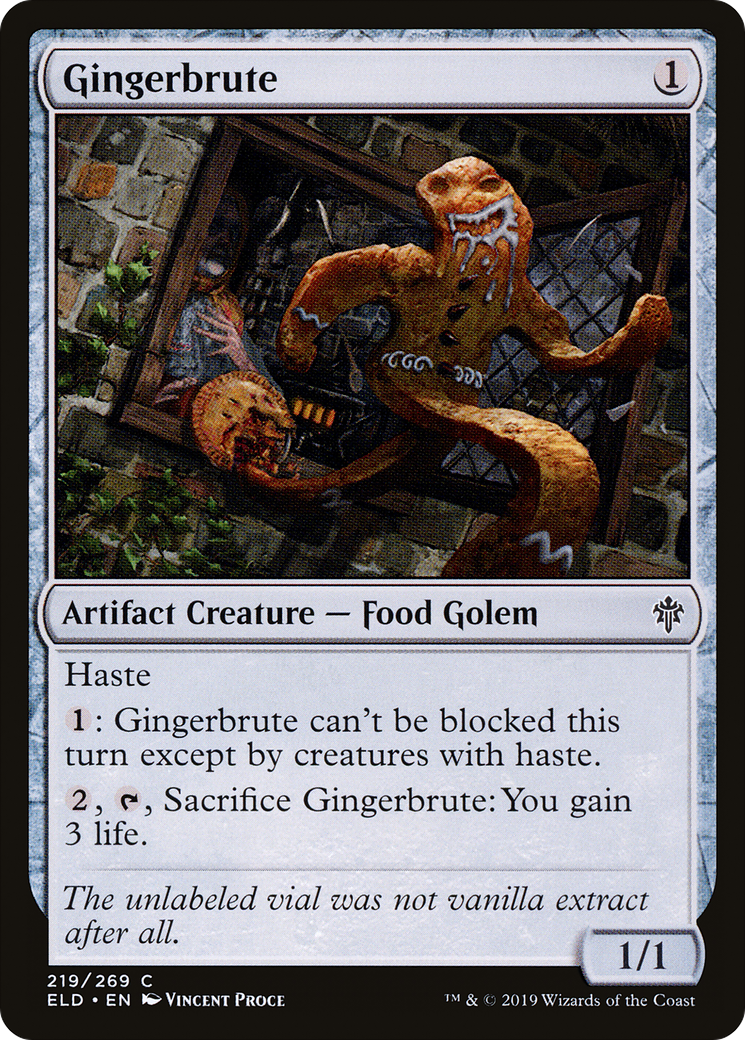 Gingerbrute (ELD-219) [Throne of Eldraine]