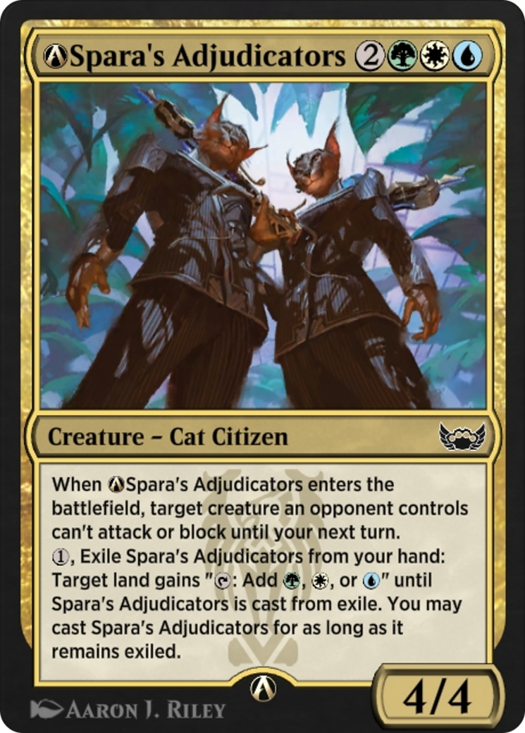 A-Spara's Adjudicators (SNC-A-224) [Streets of New Capenna]