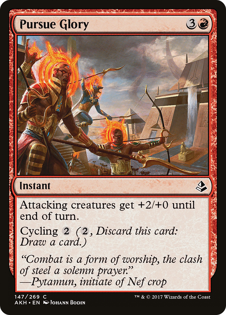 Pursue Glory (AKH-147) [Amonkhet] Foil