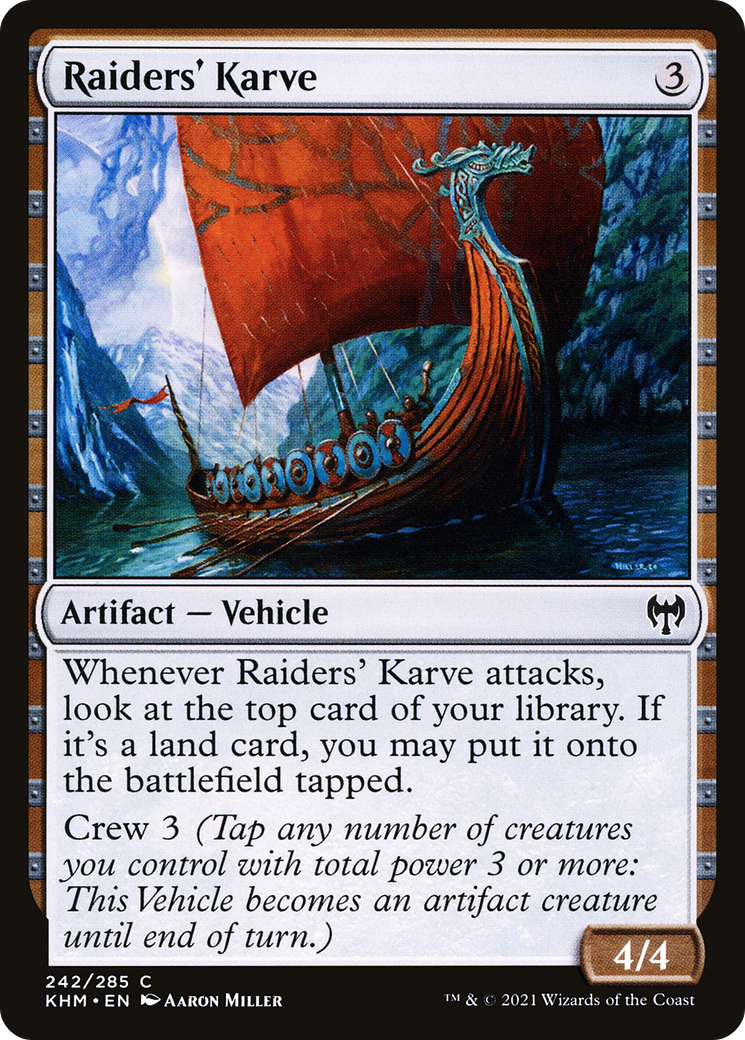 Raiders' Karve (KHM-242) [Kaldheim] Foil