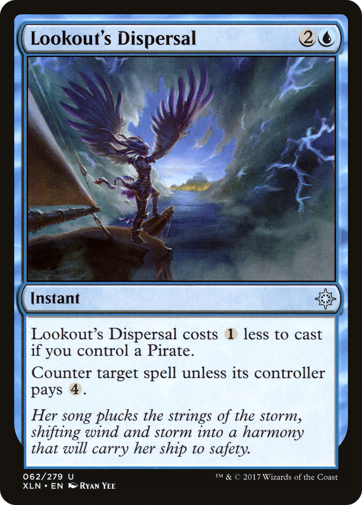 Lookout's Dispersal (XLN-062) [Ixalan] Foil
