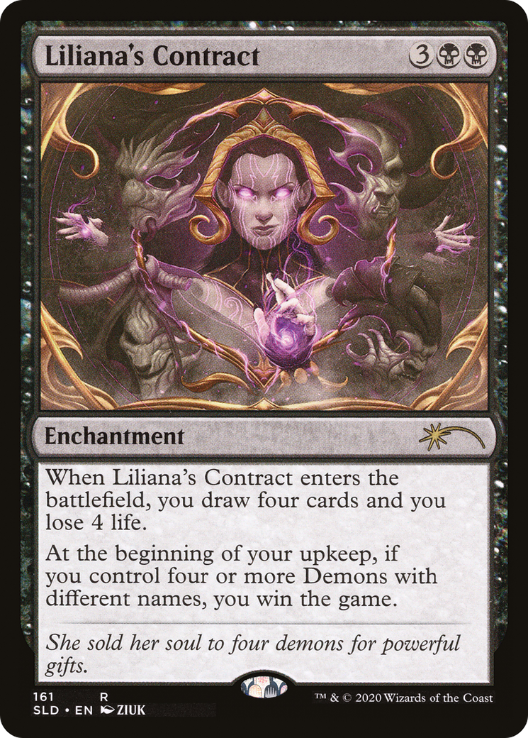 Liliana's Contract (SLD-161) [Secret Lair Drop] Foil