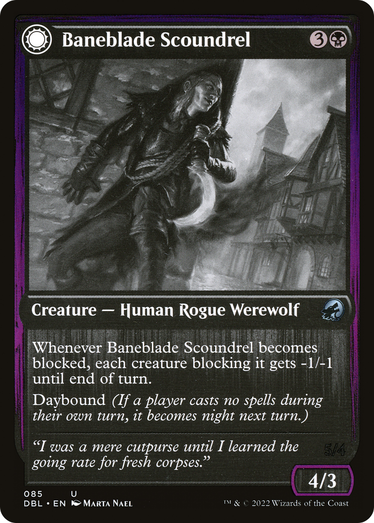 Baneblade Scoundrel (DBL-085) [Innistrad: Double Feature]