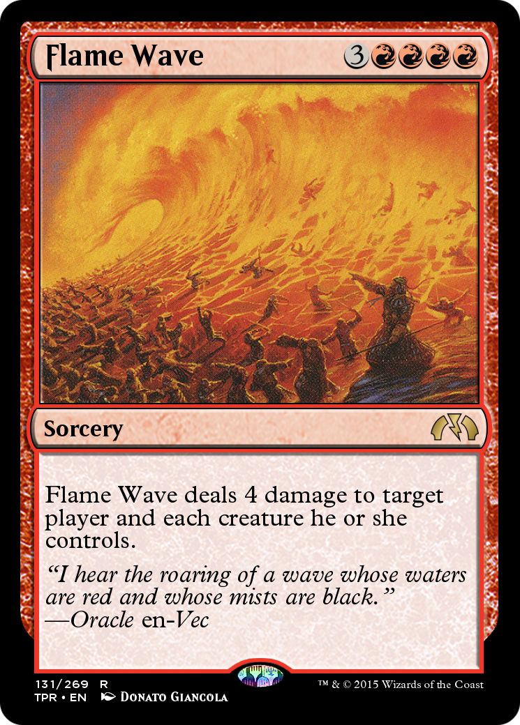Flame Wave (TPR-131) [Tempest Remastered] Foil