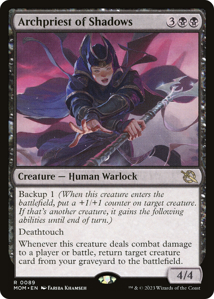 Archpriest of Shadows (MOM-089) [March of the Machine]