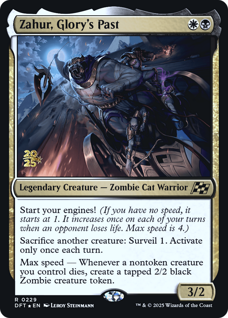 Zahur, Glory's Past (PRE-229) [Prerelease Cards] Foil