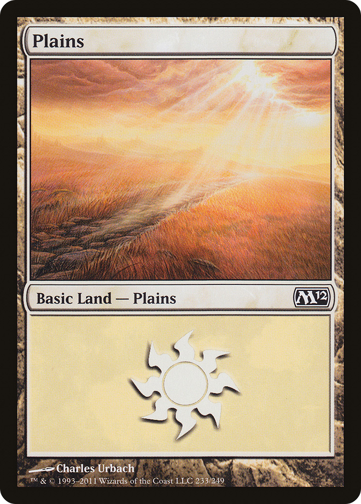 Plains (M12-233) [Magic 2012] Foil